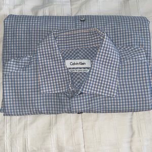 Calvin Klein Prima Cotton Plaid Shirt